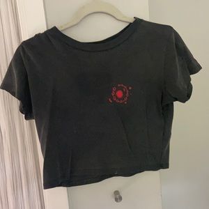 cropped astrology tshirt